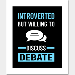 Introverted Debate Posters and Art